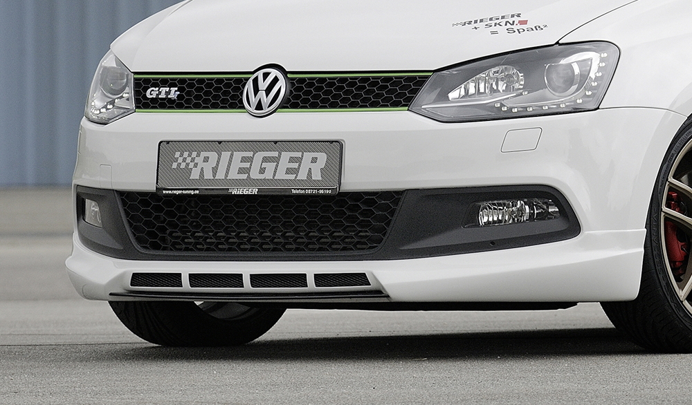 Rieger Spoilerlippe VW Polo 6R GTI 05.10-01.14 (bis Facelift) - 47211 -  Online-Shop