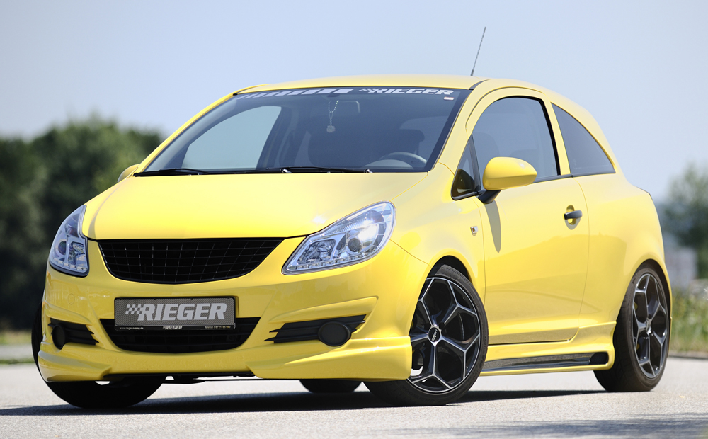 Rieger Tuning Spoilerlippe für Opel Corsa D (S-D) 00058940
