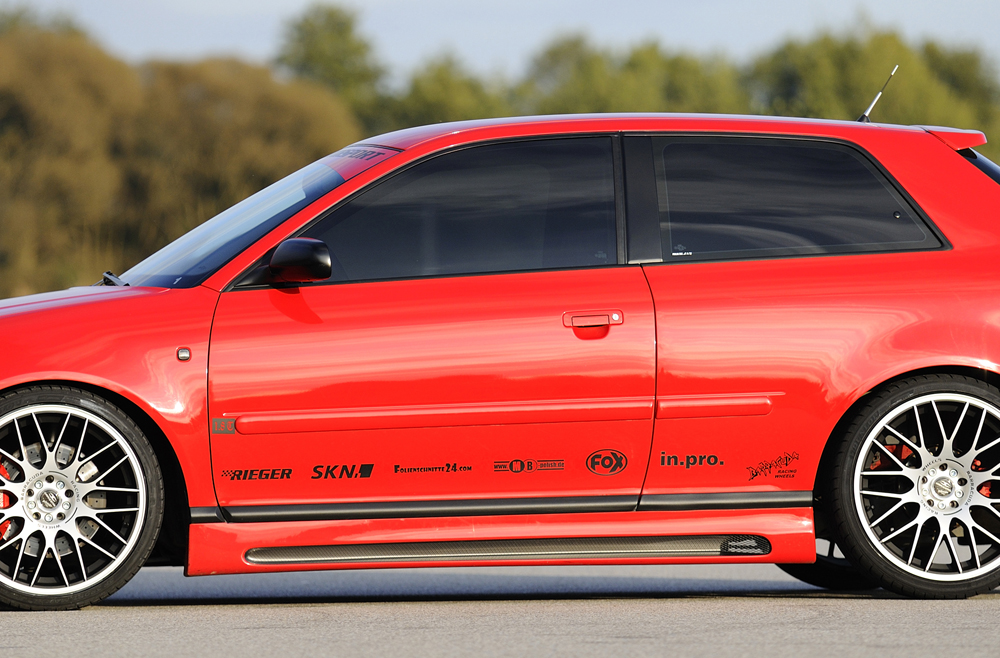 Rieger Tuning Spoilerlippe tiefe Ausführung für Audi A3 (8L) 00056600